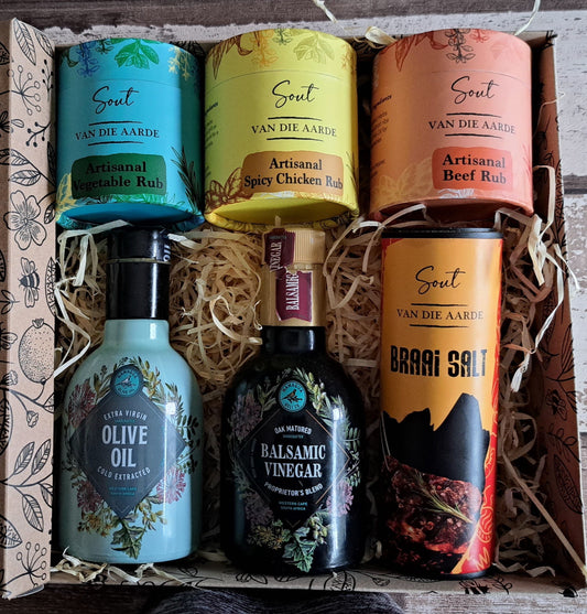 Olive Oil & Balsamic Spice Gift set